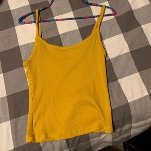 Yellow tank top
